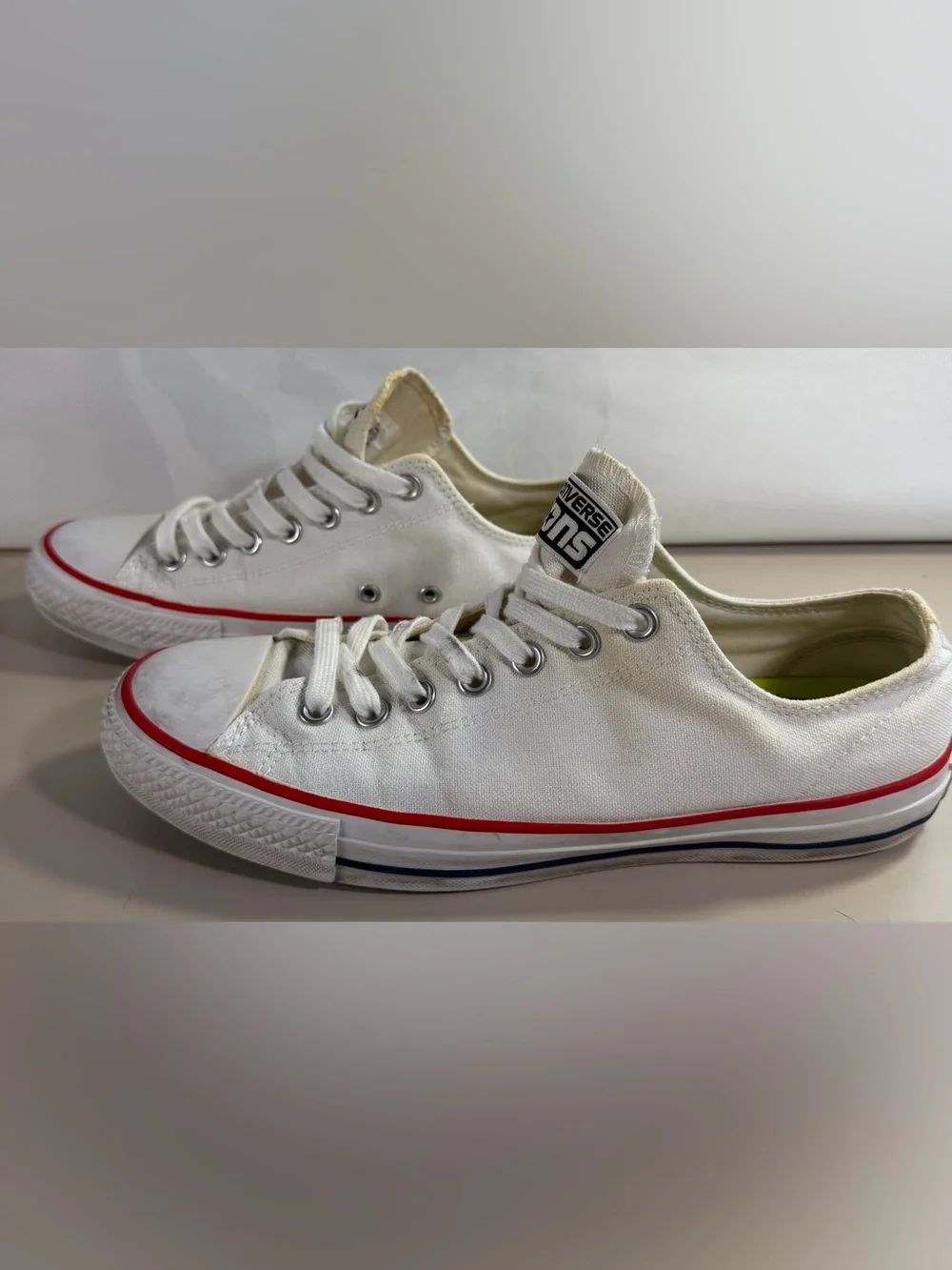 Converse Chuck Taylor All Star Optical White Ox  Mens 9 Womens 11  M7652 - Picture 3 of 7